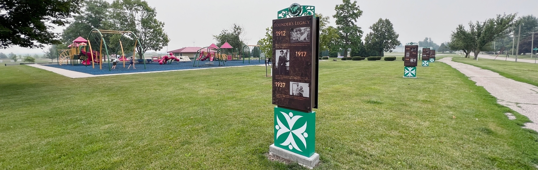 Ahrens Exterior Park Monument Header