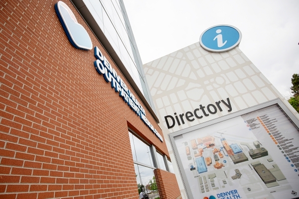 Denver Health Exterior Wayfinding Directory 500