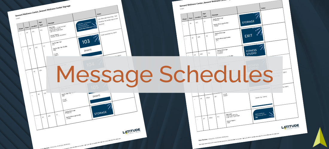 Message Schedule