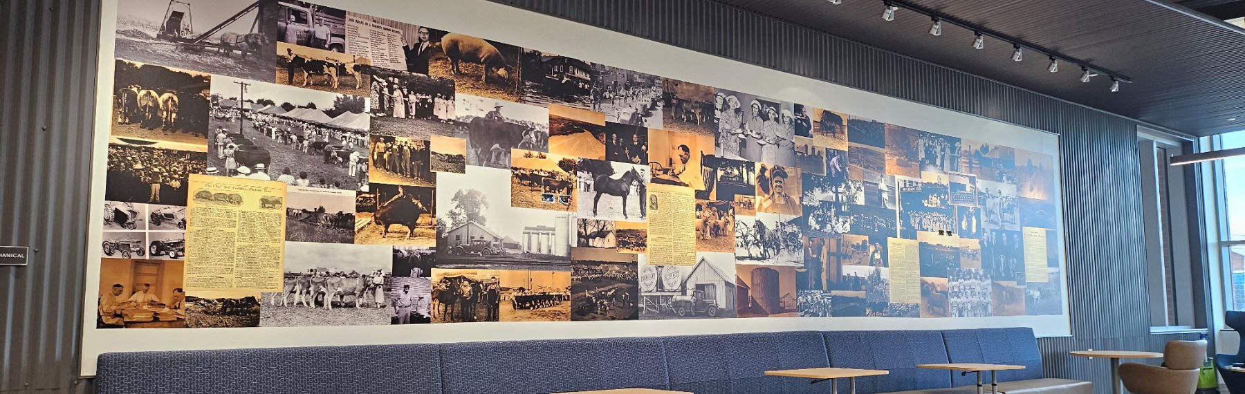 Heartland Vertigraphics History Wall