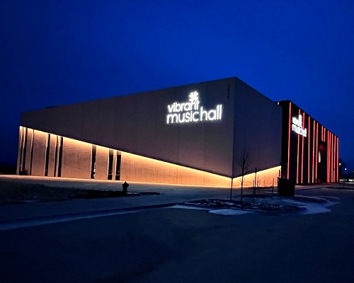 Live Nation Vibrant Building Signage Horiz 500