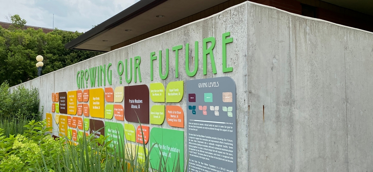 ISF Ruan Plaza Donor Wall wide
