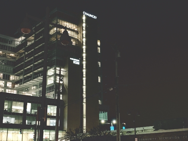 Illuminated Exterior Chauncey 600x400