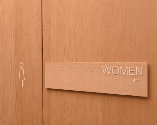 Krause ADA Restroom Wood