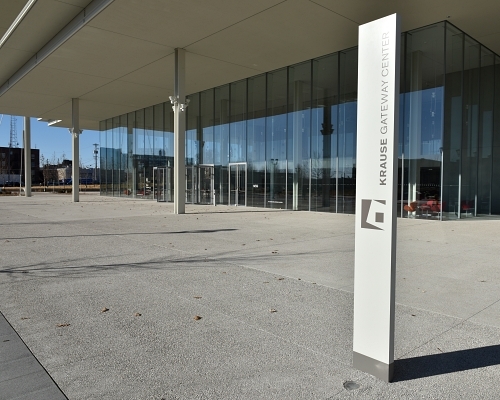 Krause Exterior Monument1