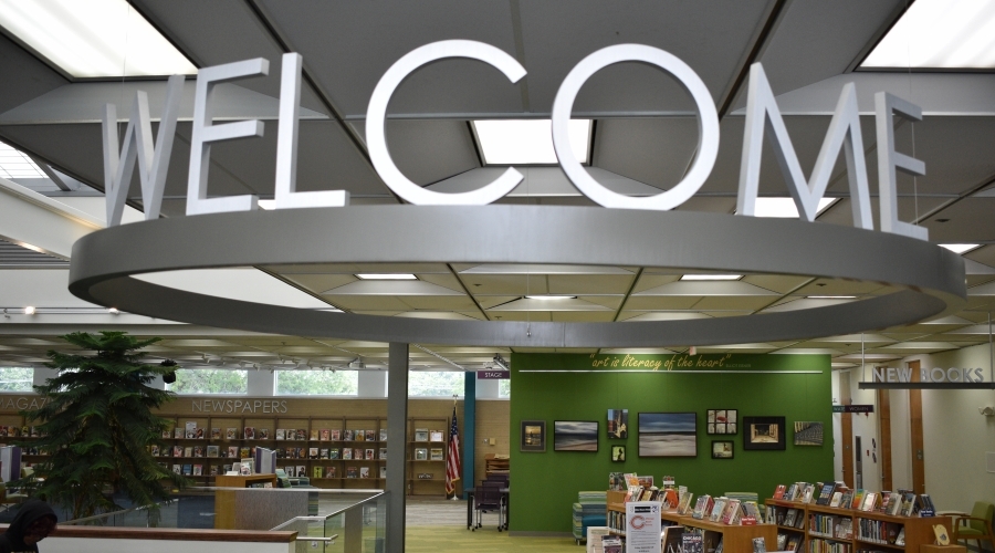 Lansing Library WELCOME Letters Lansing Library 900