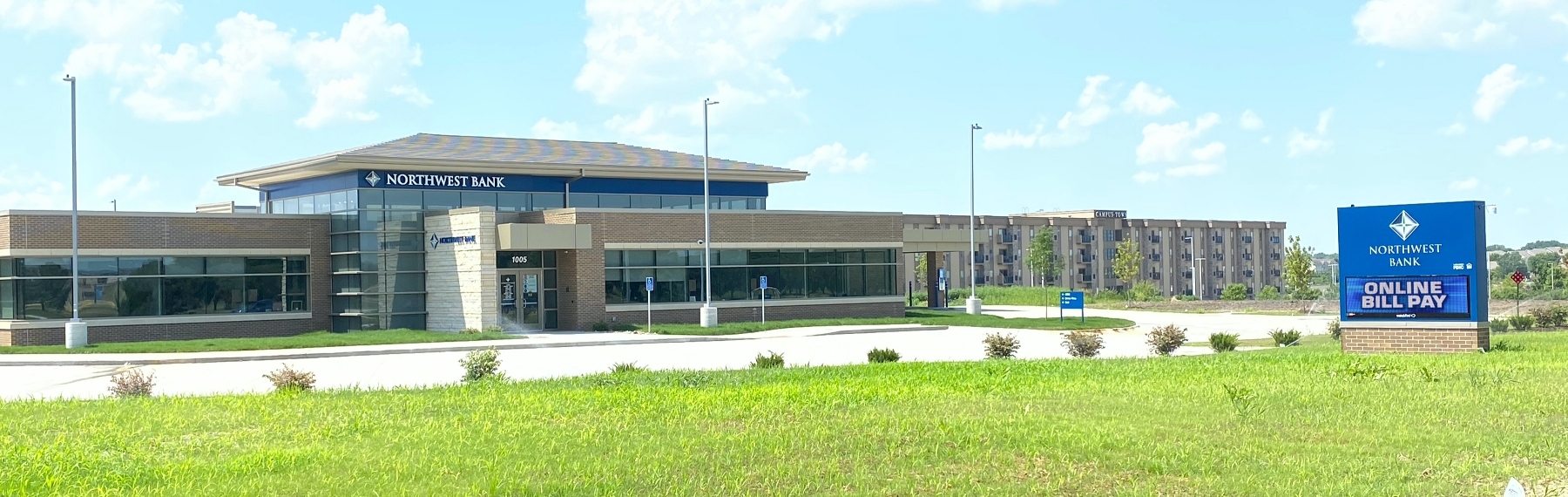 Northwest Bank LED Sign Header