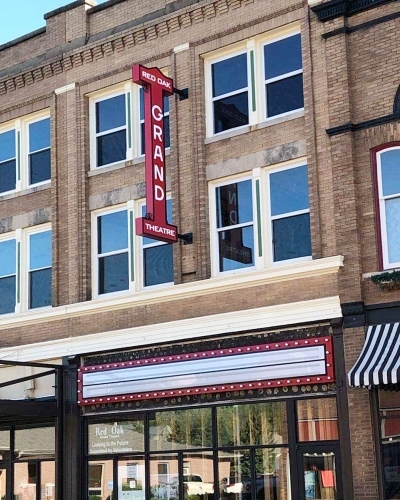 Theater Flag Mount Signage